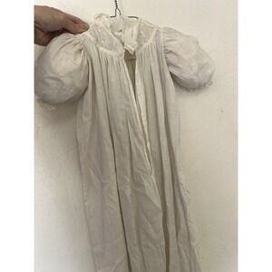 Lot of 5 Vintage Antique 1800's Baby Gowns Dresses Christening Hand Embroidered